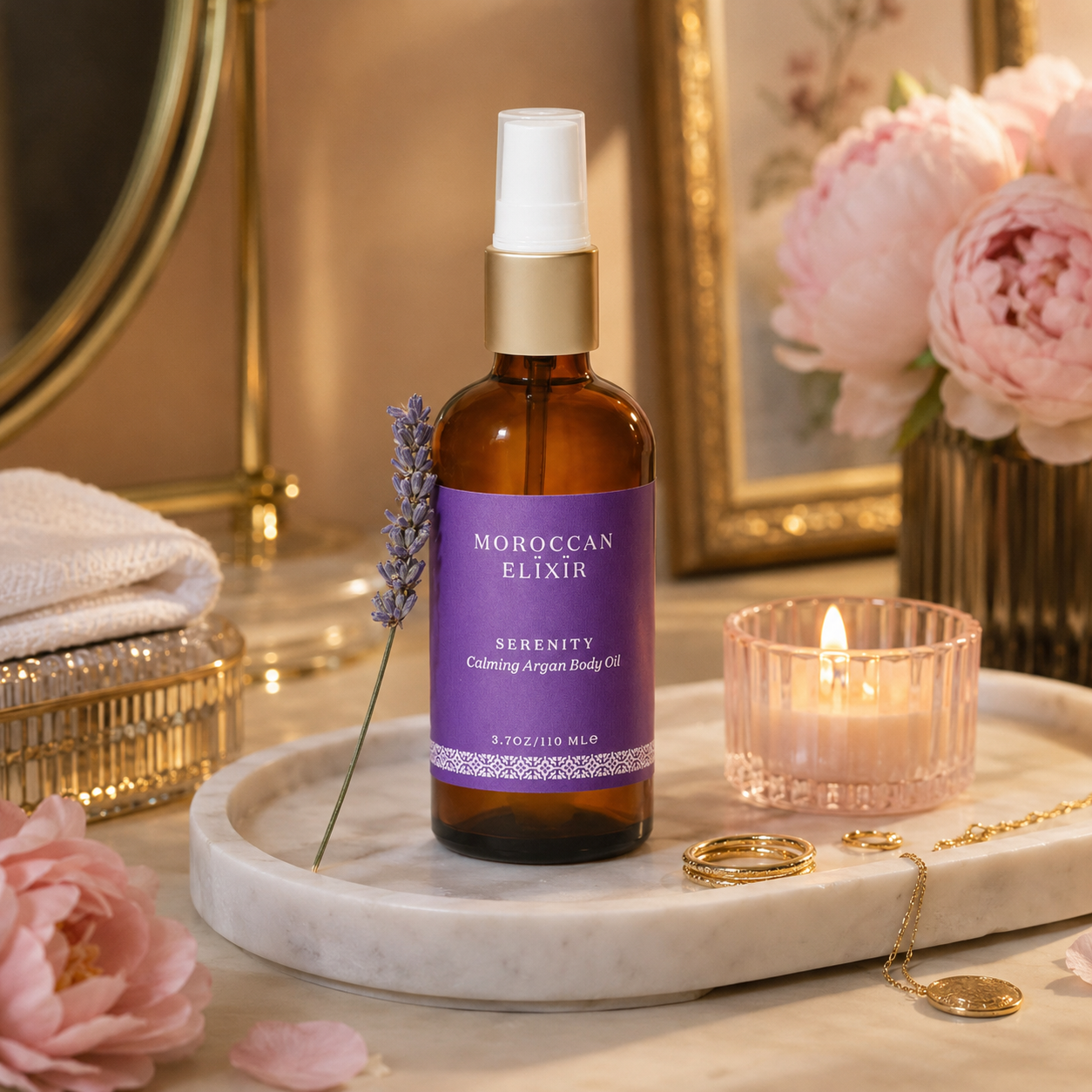 Serenity Calming Argan Body Oil