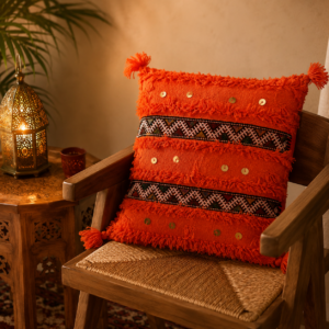 Small Handmade Berber Cushion Cover