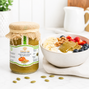 Pumpkin Seed Amlou with organic argan oil, pure honey