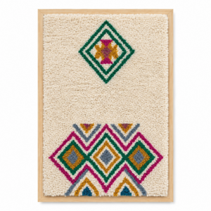 Handcrafted Amazigh Wool Wall Art