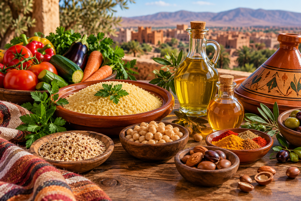 Ingredients used in Amazigh cuisine