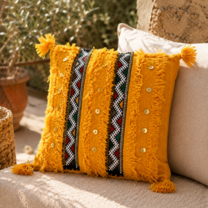 Small Handmade Berber Cushion Cover