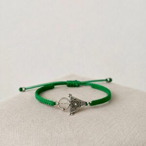 Amazigh Symbol Bracelet – Adjustable Berber-Inspired Cord Bracelet
