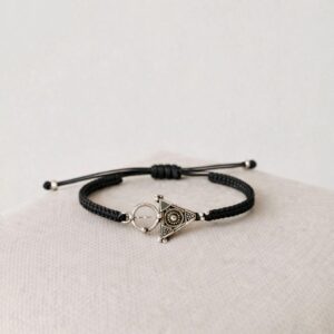 Amazigh Symbol Bracelet – Adjustable Berber-Inspired Cord Bracelet