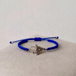 Amazigh Symbol Bracelet – Adjustable Berber-Inspired Cord Bracelet