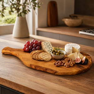 Handmade Olive Wood Cutting & Cheese Board
