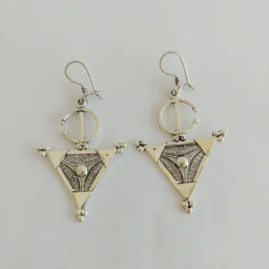 Traditional Amazigh Earrings from Southern Morocco