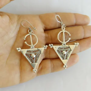Traditional Amazigh Earrings from Southern Morocco