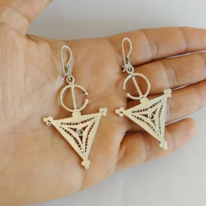 Traditional Amazigh Earrings from Southern Morocco