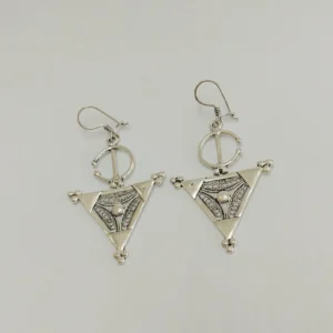 Traditional Amazigh Earrings from Southern Morocco