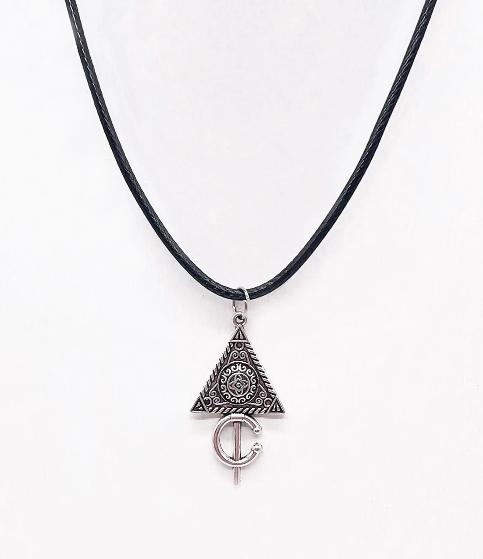 Berber Tazerzit - fibula pendant necklace - Image 4