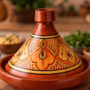 Handmade Moroccan Tagine Cooking Pot – 28cm
