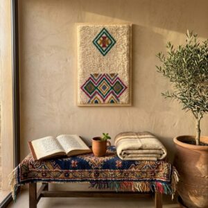 Handcrafted Amazigh Wool Wall Art