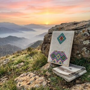 Handcrafted Amazigh Wool Wall Art