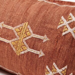 Handwoven Sabra Lumbar Pillow Cover