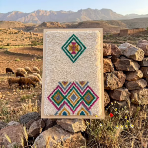 Handcrafted Amazigh Wool Wall Art