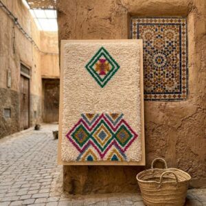 Handcrafted Amazigh Wool Wall Art