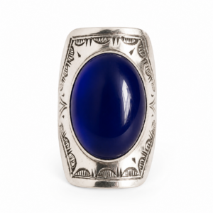 Amazigh Silver Geometric Ring – Amazigh Geometric Ring