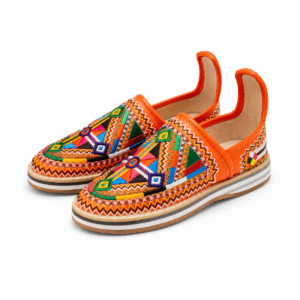 Handmade Moroccan Babouche Slippers – Colorful Embroidered Leather Shoes