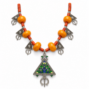 Authentic Amazigh Necklace – Handmade Berber Tribal Jewelry