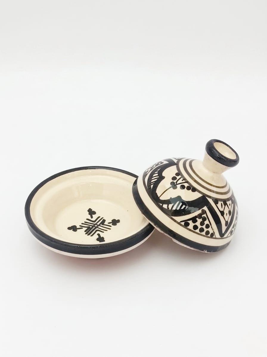 Berber Geometric Ceramic Piece – Berber Pattern Kitchen Piece