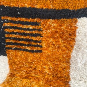 Colorful Berber Beni Ourain Wool Rug – Custom Moroccan Floor Textile