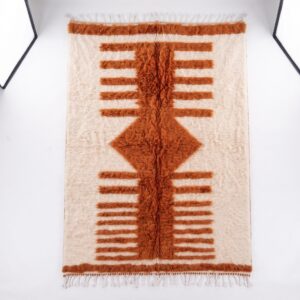 Amazigh Wool Geometric Rug – Amazigh Rug with Symbolic Character