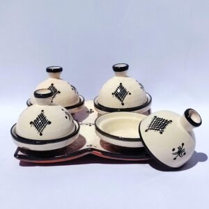 Berber Ceramic Piece – Atlas-Inspired Pottery Accent