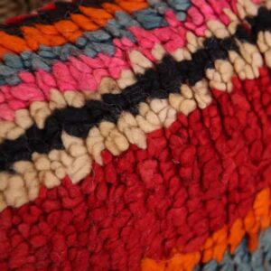 Amazigh Boucherouite Pillow Cover