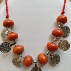 Amazigh Silver Coin Necklace – Symbolic Pendant for Everyday Styling