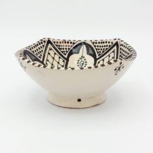 Berber Geometric Ceramic Piece – Berber Pattern Kitchen Piece
