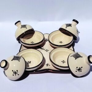 Berber Ceramic Piece – Atlas-Inspired Pottery Accent