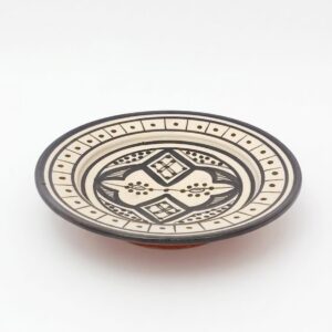 Berber Geometric Ceramic Piece – Berber Pattern Kitchen Piece
