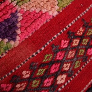 Handmade Kilim Pillow Cover – Vintage Berber Wool Cushion