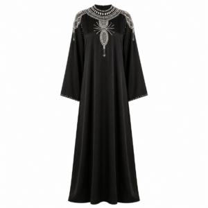 Abaya Bracelet – Silver Black Wrist Jewelry