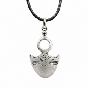 African Tuareg Cross Sterling Silver Pendant: African Croix du Sud Necklace