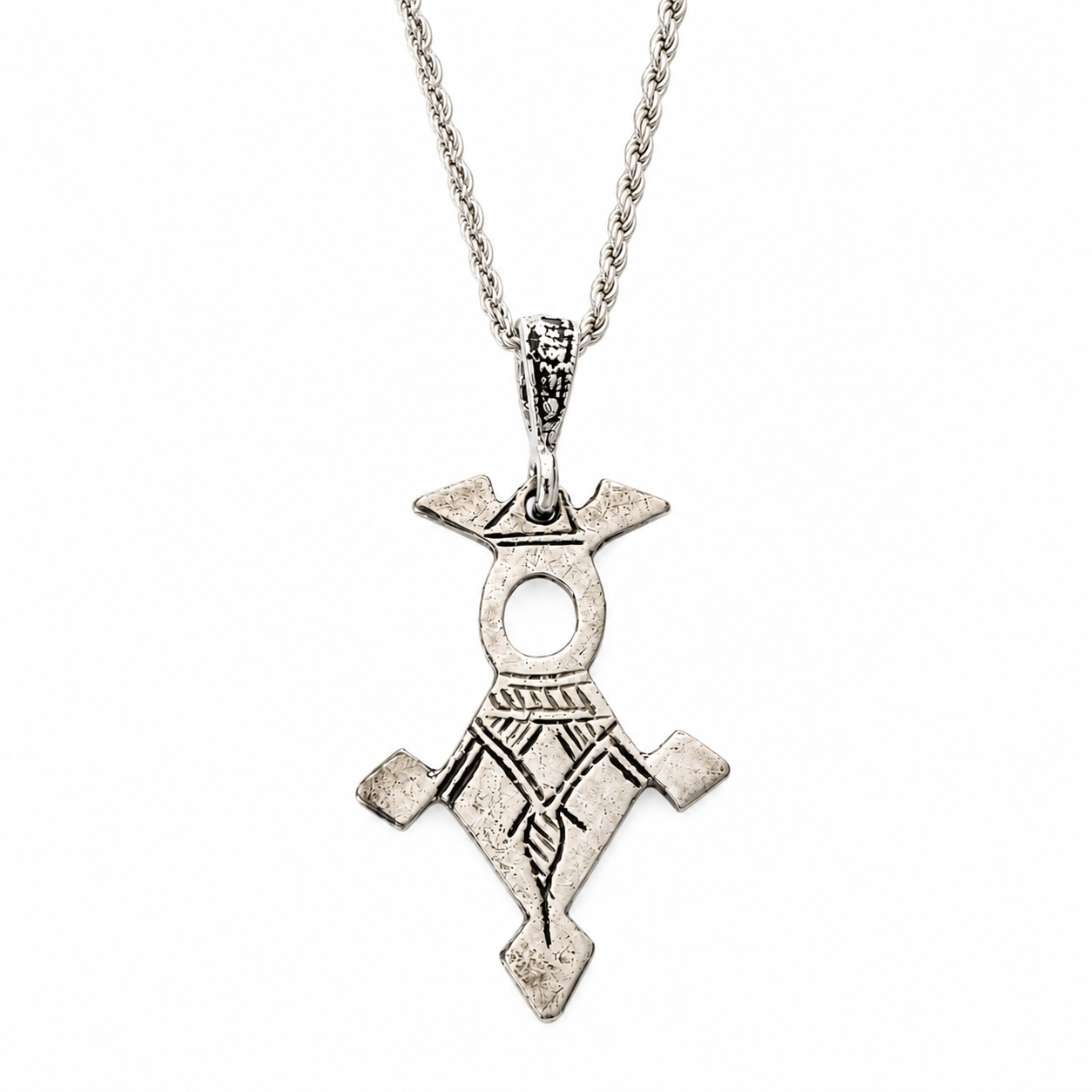 Alket Necklace - Amazigh Silver Pendant Jewelry
