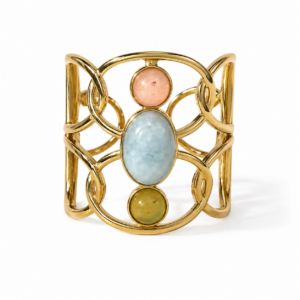 Amazigh Berber Ring – Noura Geometric Bohemian Band Design