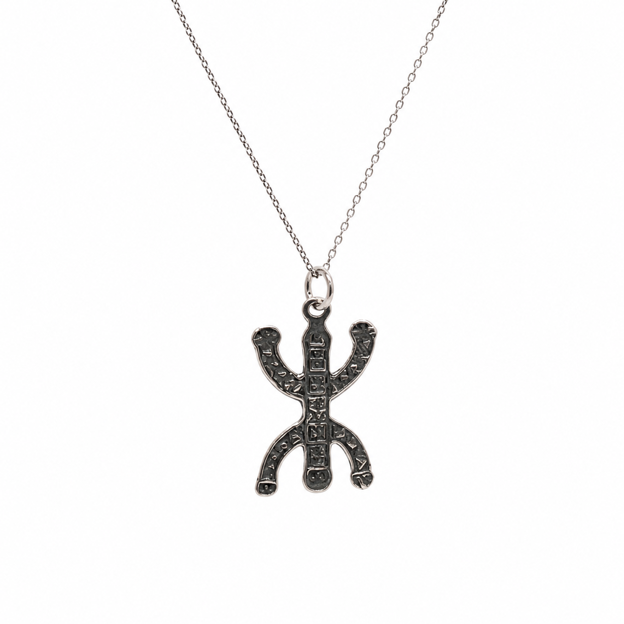 Amazigh Berber Sterling Silver Necklace: Tribal Jewelry