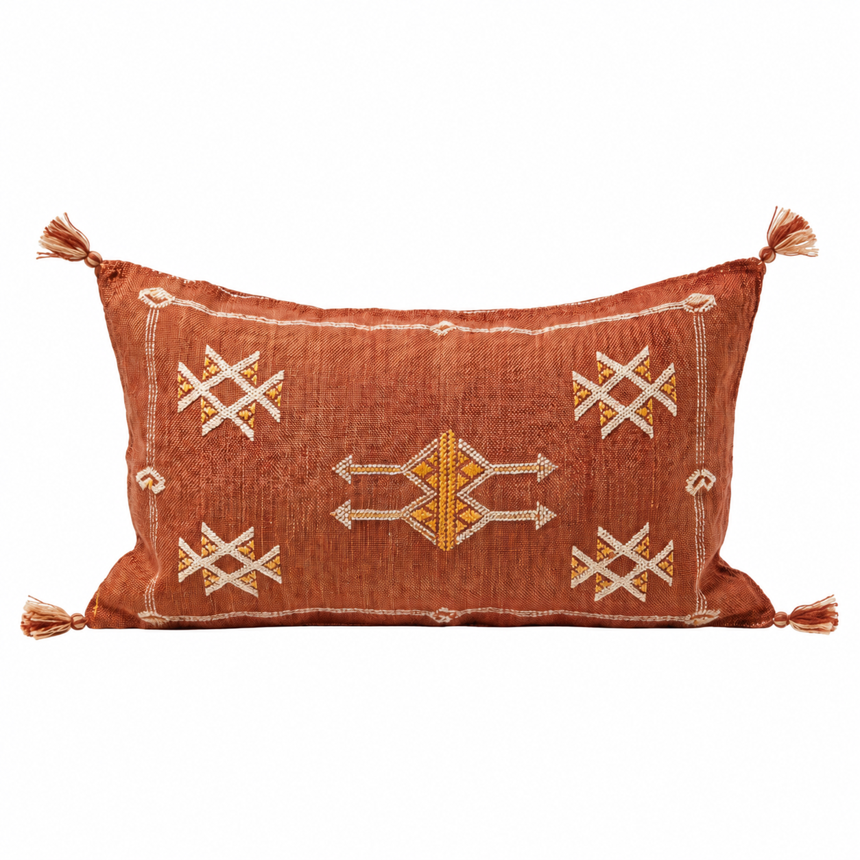 Amazigh Cactus Silk Pillow