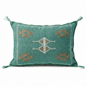 Amazigh Cactus Silk Pillow