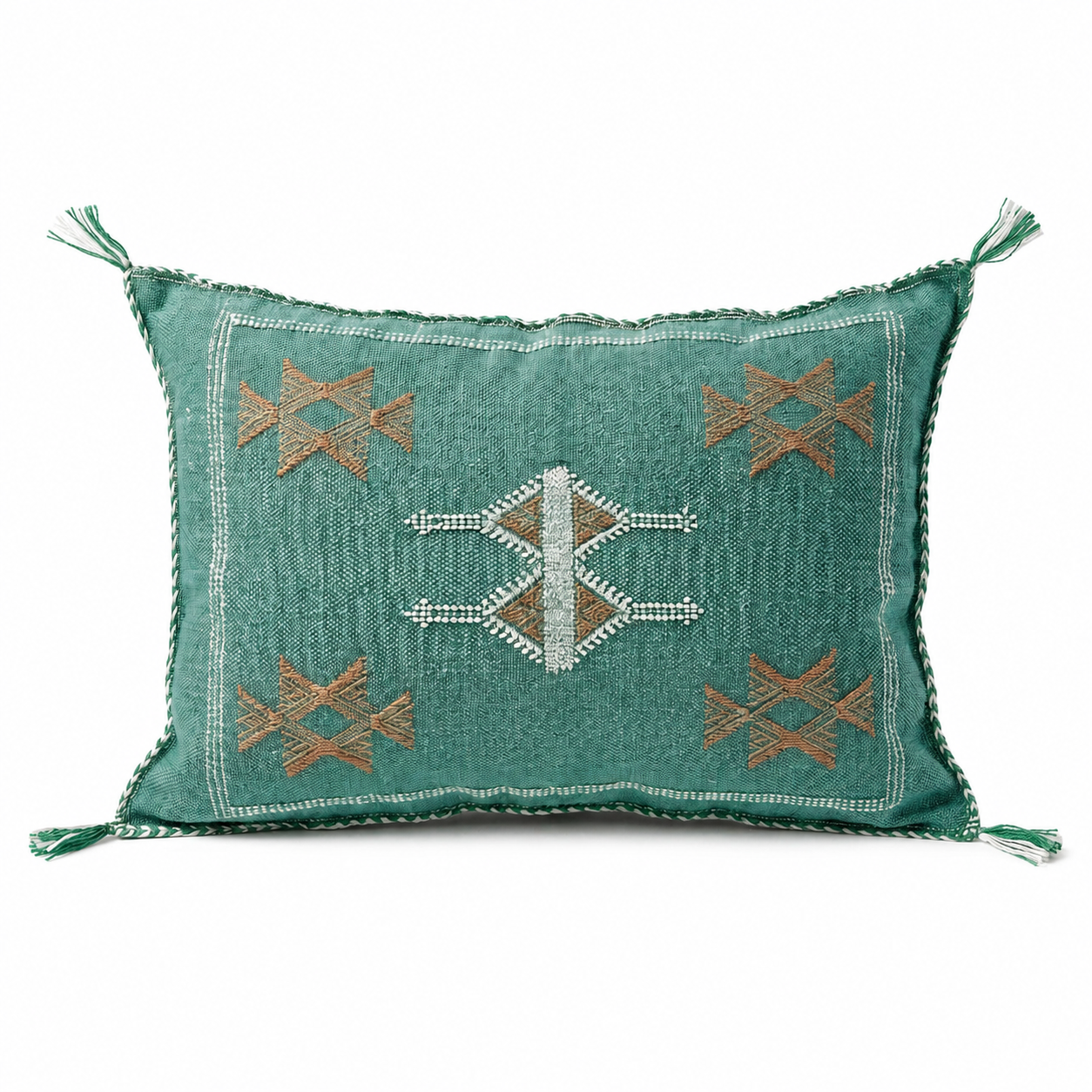 Amazigh Cactus Silk Pillow