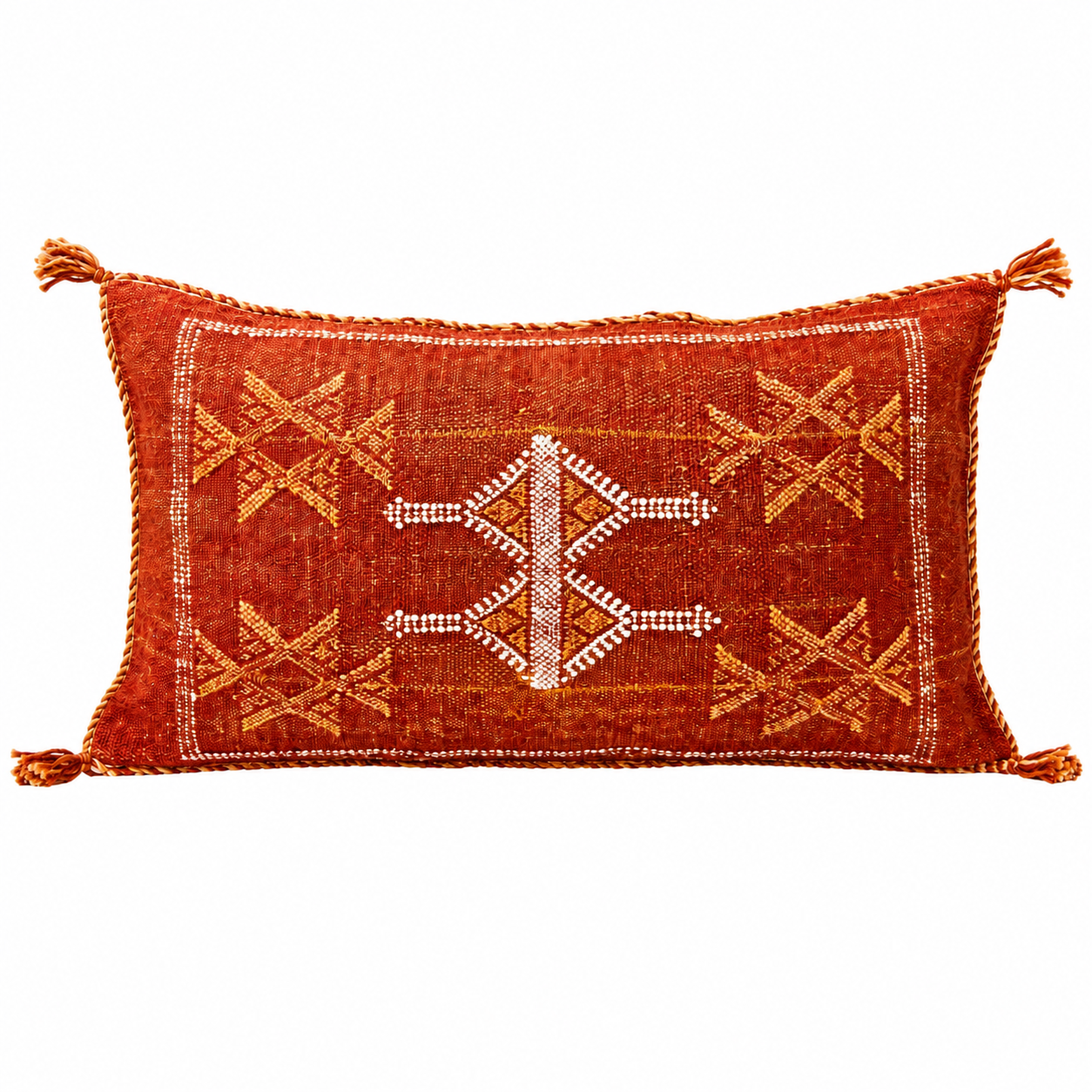 Amazigh Cactus Silk Pillow