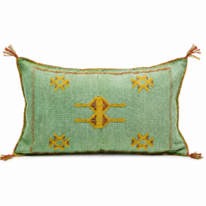 Amazigh Cactus Silk Pillow
