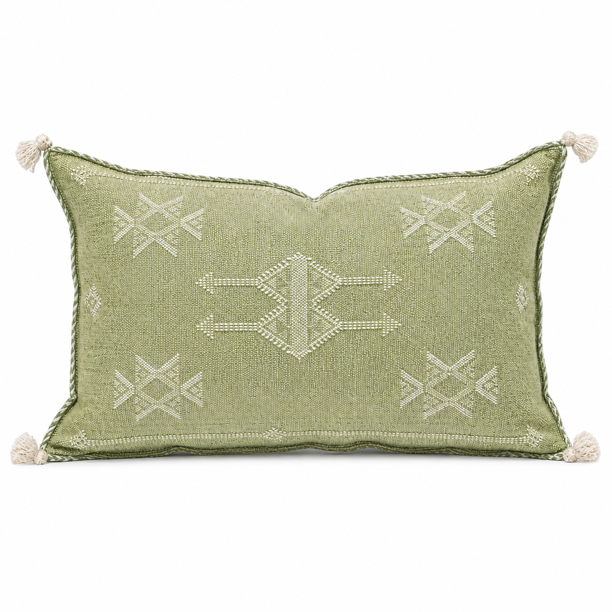 Amazigh Cactus Silk Pillow
