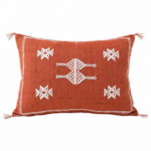 Amazigh Cactus Silk Pillow