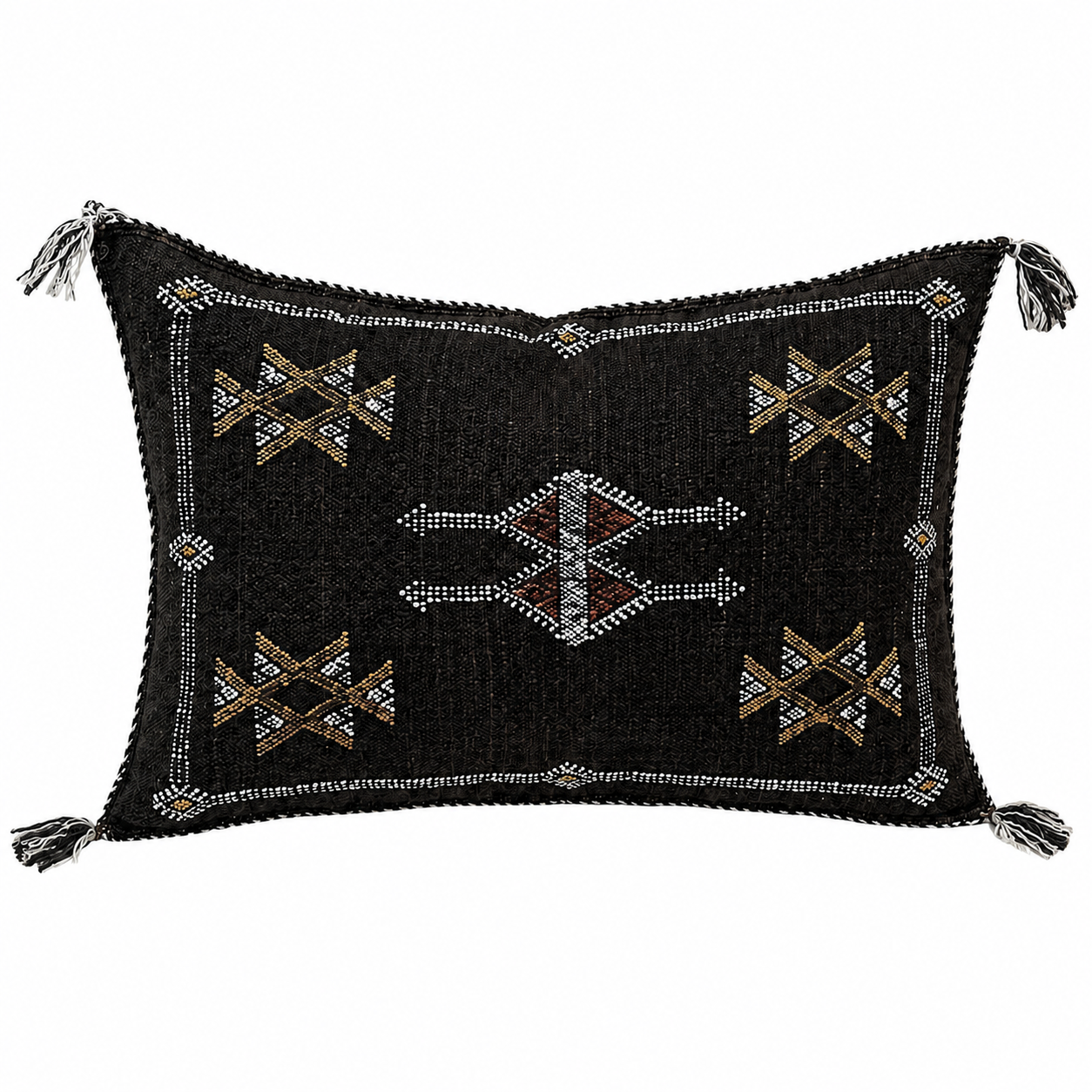 Amazigh Cactus Silk Pillow