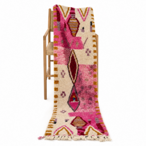 Amazigh Pink Runner Rug