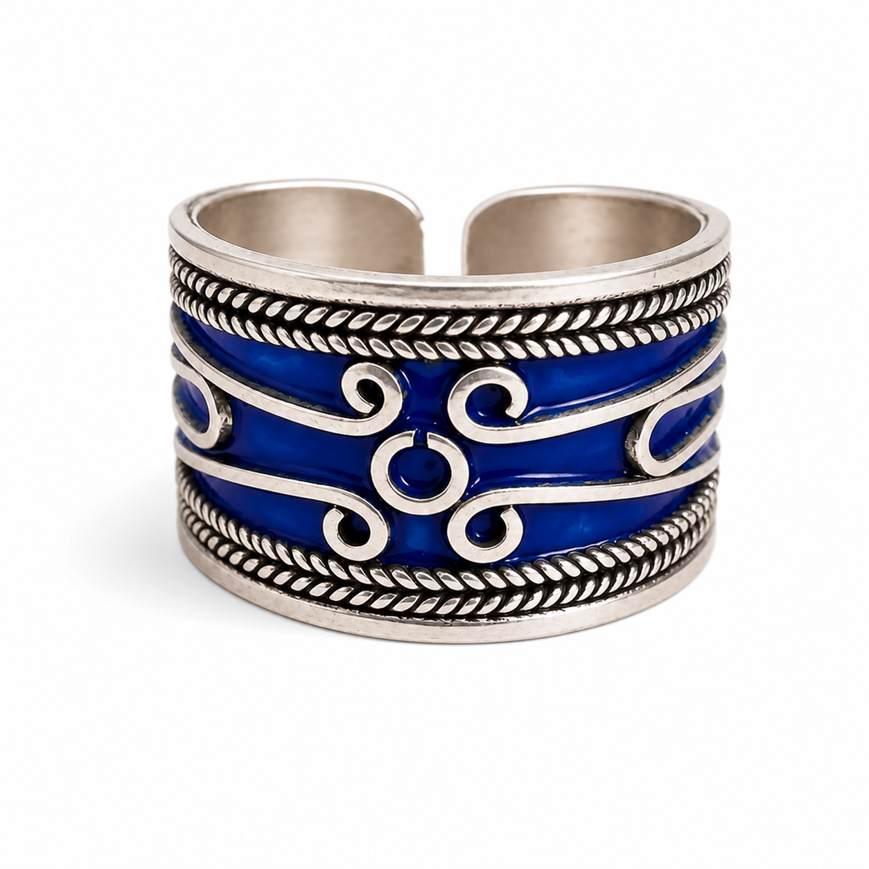 Amazigh Silver Ring – Amazigh Geometric Ring