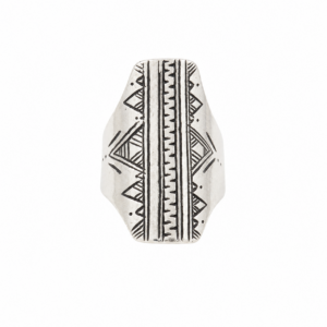 Amazigh Silver Ring – Berber Tuareg Tribal Sterling Ring